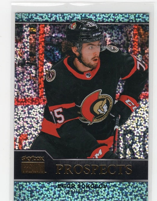 Egor Sokolov 2021-22 Upper Deck Premier Prospects Sapphire #PP-43